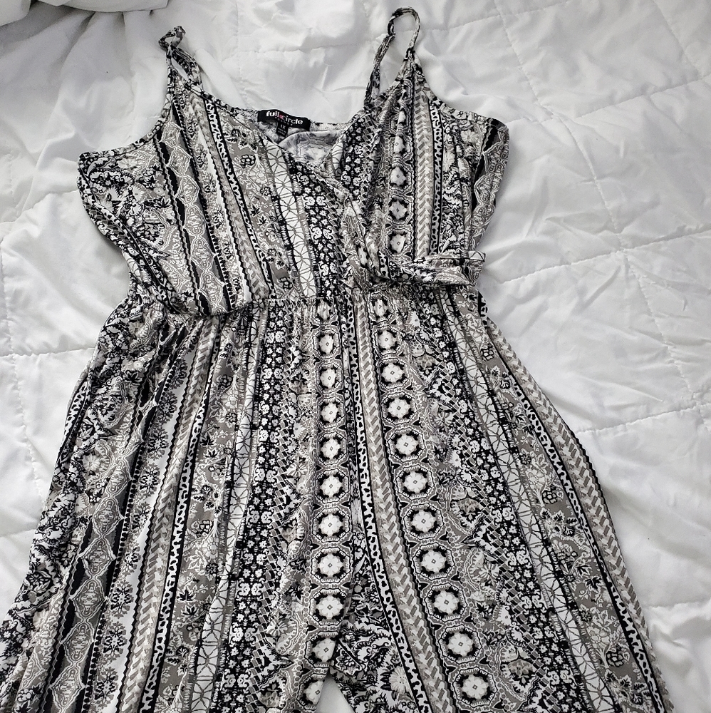 Spaghetti strap jumpsuit